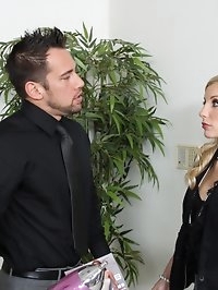 Ashley Fires & Johnny Castle in Naughty Office